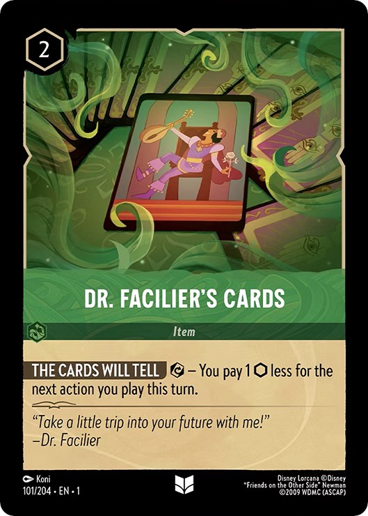 Dr. Facilier's Cards (101/204) [The First Chapter] | Eastridge Sports Cards & Games