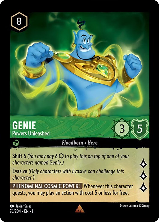 Genie - Powers Unleashed (76/204) [The First Chapter] | Eastridge Sports Cards & Games