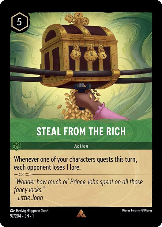 Steal From The Rich (97/204) [The First Chapter] | Eastridge Sports Cards & Games