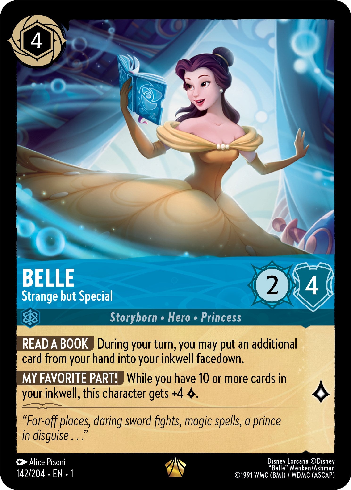 Belle - Strange but Special (142/204) [The First Chapter] | Eastridge Sports Cards & Games