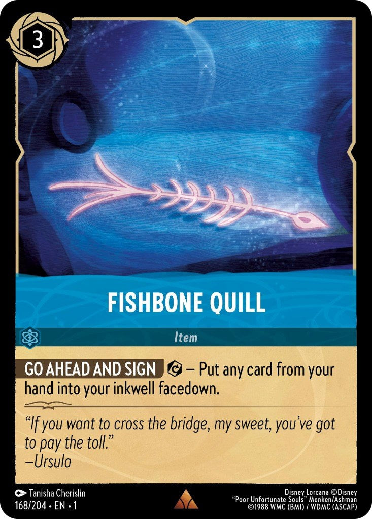 Fishbone Quill (168/204) [The First Chapter] | Eastridge Sports Cards & Games