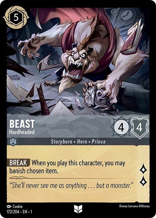 Beast - Hardheaded (172/204) [The First Chapter] | Eastridge Sports Cards & Games