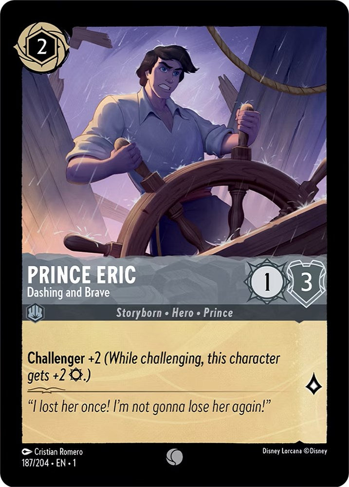 Prince Eric - Dashing and Brave (187/204) [The First Chapter] | Eastridge Sports Cards & Games