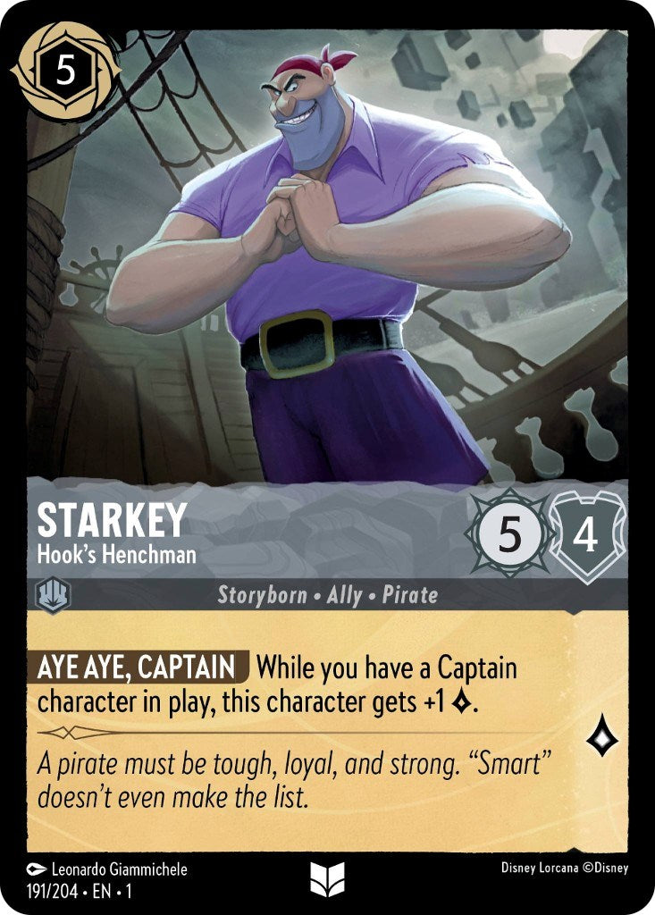Starkey - Hook's Henchman (191/204) [The First Chapter] | Eastridge Sports Cards & Games