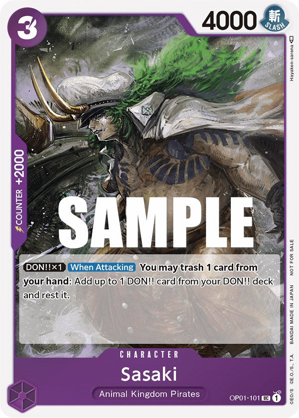 Sasaki (Event Pack Vol. 2) [One Piece Promotion Cards] | Eastridge Sports Cards & Games