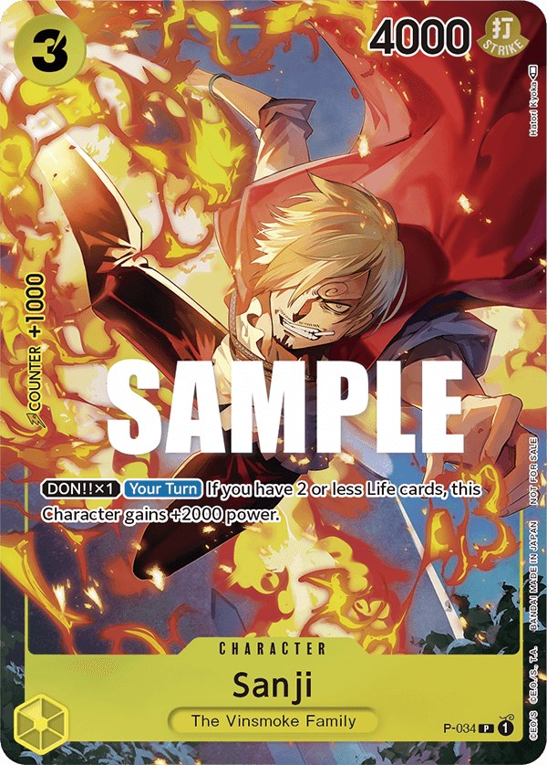 Sanji (Event Pack Vol. 2) [One Piece Promotion Cards] | Eastridge Sports Cards & Games