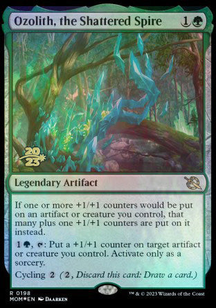 Ozolith, the Shattered Spire [March of the Machine Prerelease Promos] | Eastridge Sports Cards & Games