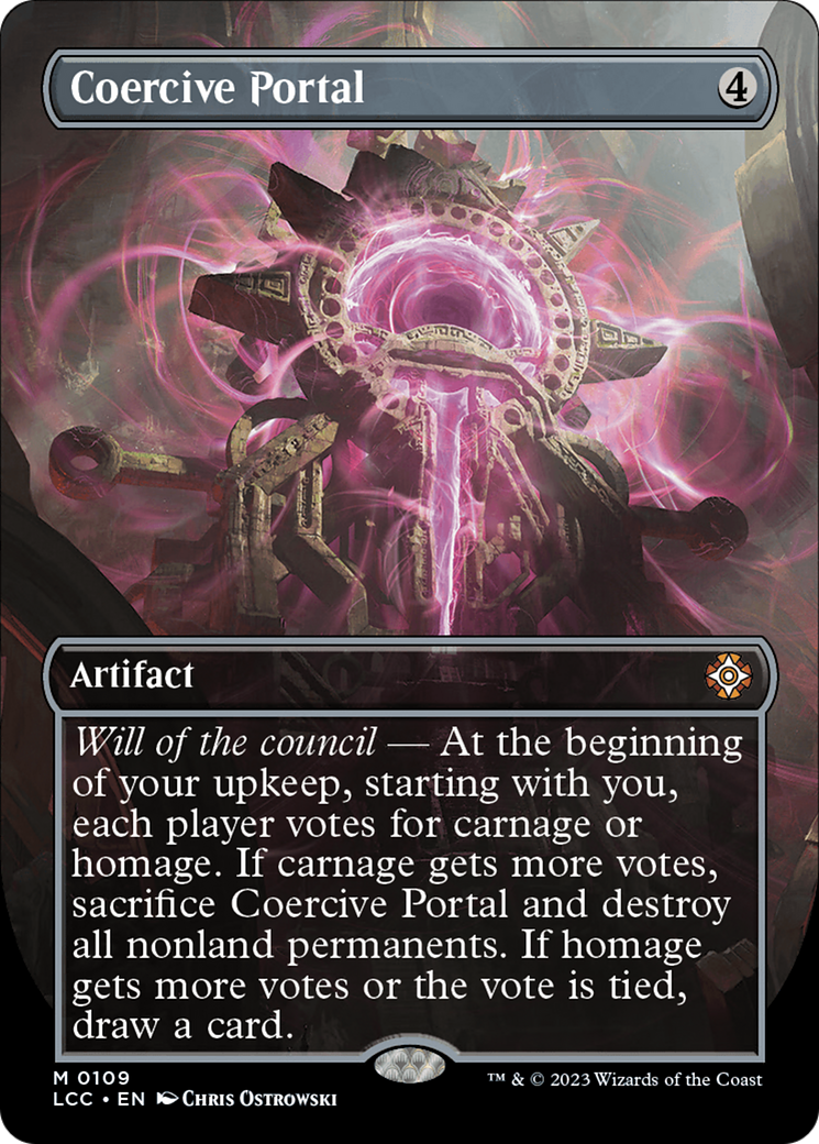 Coercive Portal (Borderless) [The Lost Caverns of Ixalan Commander] | Eastridge Sports Cards & Games