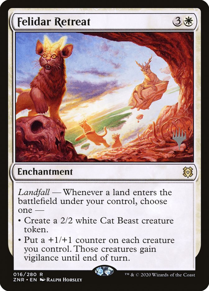 Felidar Retreat (Promo Pack) [Zendikar Rising Promos] | Eastridge Sports Cards & Games