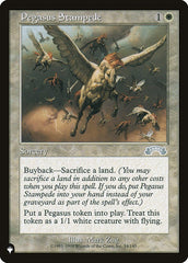 Pegasus Stampede [The List] | Eastridge Sports Cards & Games