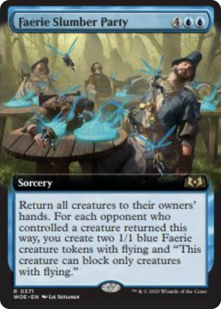 Faerie Slumber Party (Extended Art) [Wilds of Eldraine] | Eastridge Sports Cards & Games