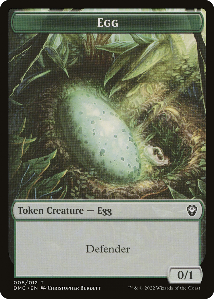 Treasure // Egg Double-Sided Token [Secret Lair Drop Series] | Eastridge Sports Cards & Games