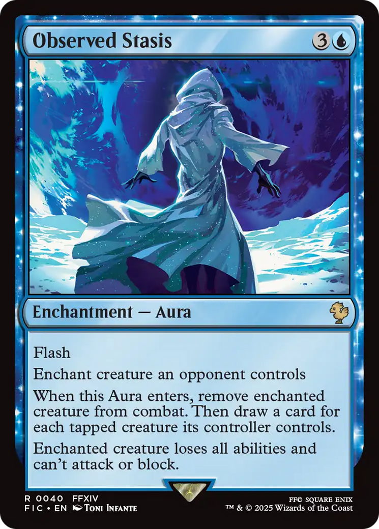 Observed Stasis [FINAL FANTASY Commander] | Eastridge Sports Cards & Games