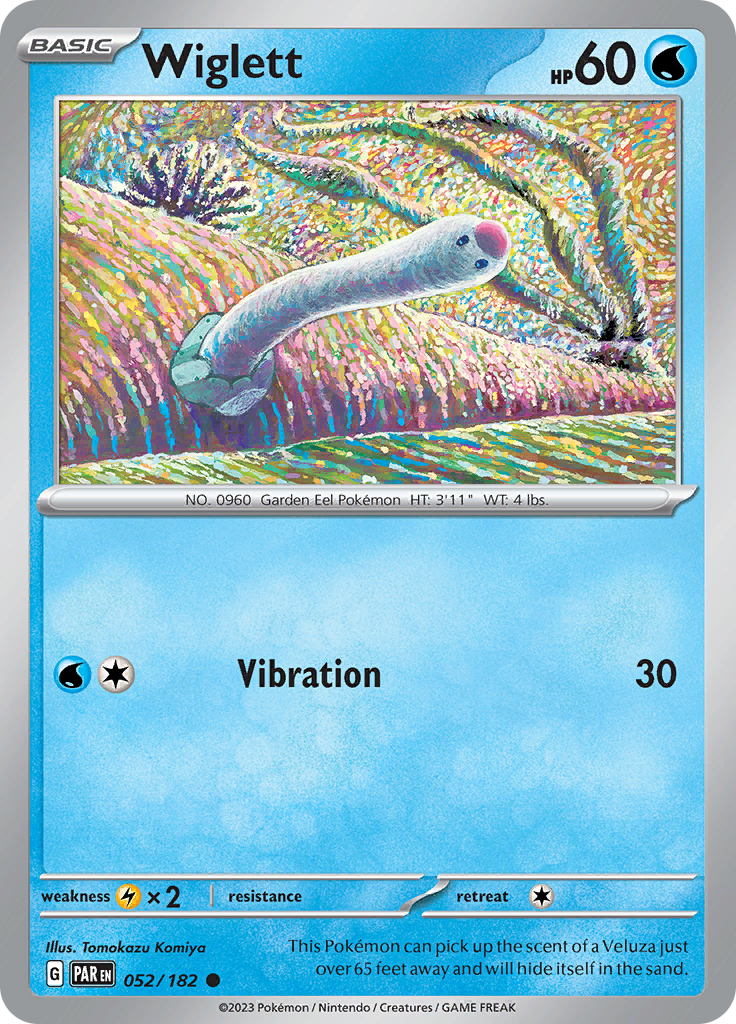 Wiglett (052/182) [Scarlet & Violet: Paradox Rift] | Eastridge Sports Cards & Games