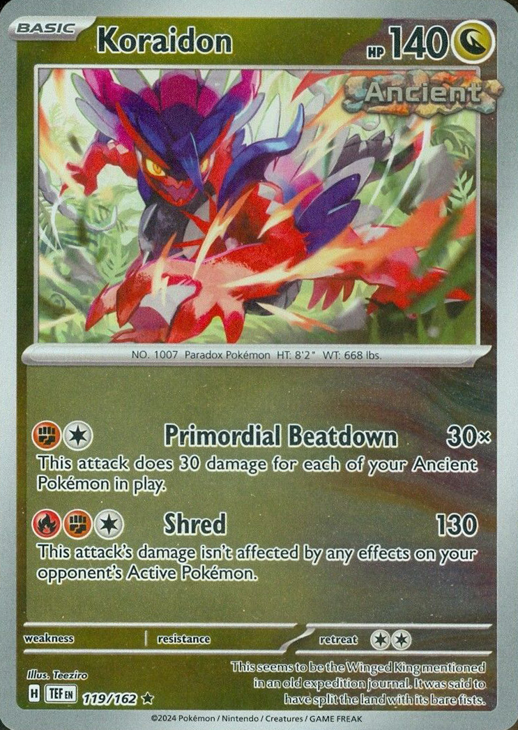 Koraidon (119/162) [Scarlet & Violet: Temporal Forces] | Eastridge Sports Cards & Games