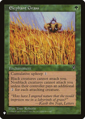 Elephant Grass [The List] | Eastridge Sports Cards & Games