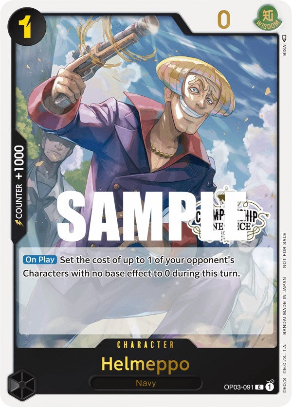 Helmeppo (Store Championship Participation Pack Vol. 2) [One Piece Promotion Cards] | Eastridge Sports Cards & Games