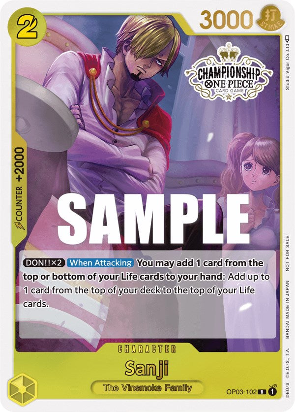 Sanji (Store Championship Participation Pack Vol. 2) [One Piece Promotion Cards] | Eastridge Sports Cards & Games