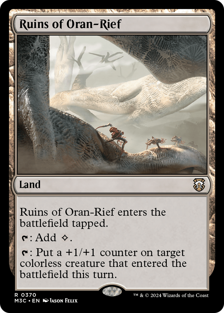 Ruins of Oran-Rief (Ripple Foil) [Modern Horizons 3 Commander] | Eastridge Sports Cards & Games