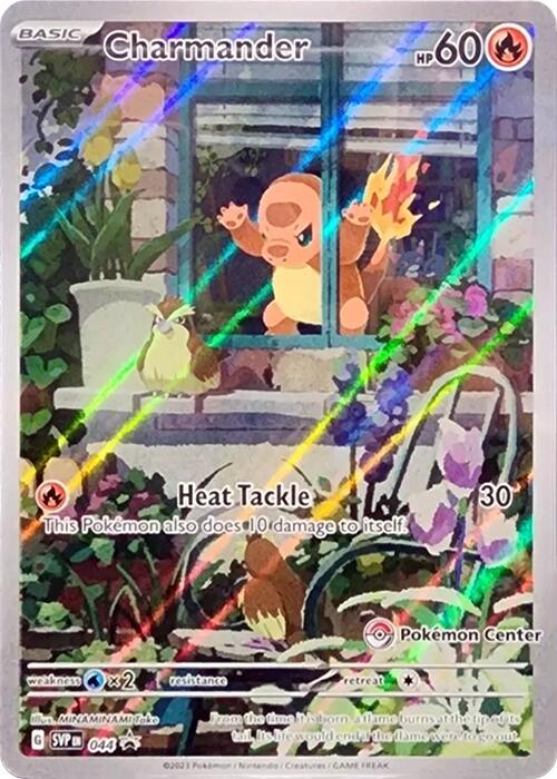 Charmander (044) (Pokemon Center Exclusive) [Scarlet & Violet: Black Star Promos] | Eastridge Sports Cards & Games