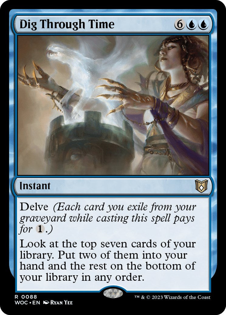 Dig Through Time [Wilds of Eldraine Commander] | Eastridge Sports Cards & Games
