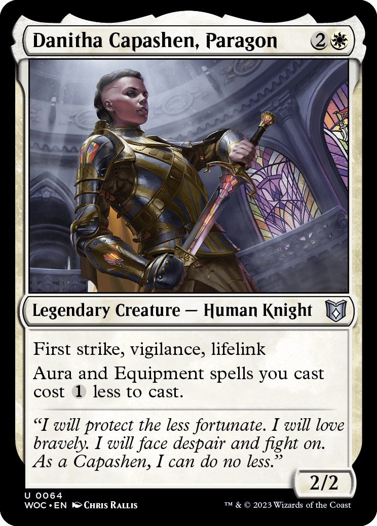 Danitha Capashen, Paragon [Wilds of Eldraine Commander] | Eastridge Sports Cards & Games