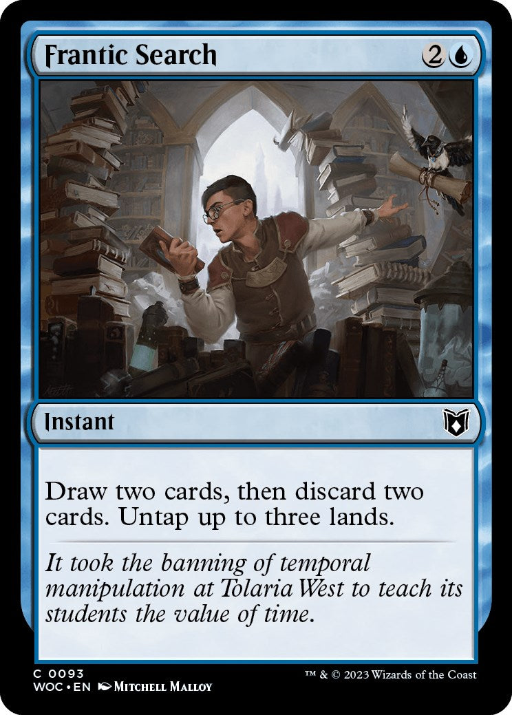 Frantic Search [Wilds of Eldraine Commander] | Eastridge Sports Cards & Games