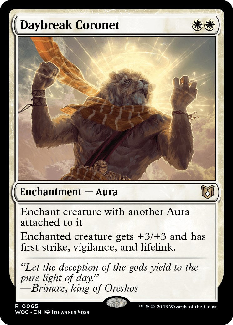 Daybreak Coronet [Wilds of Eldraine Commander] | Eastridge Sports Cards & Games