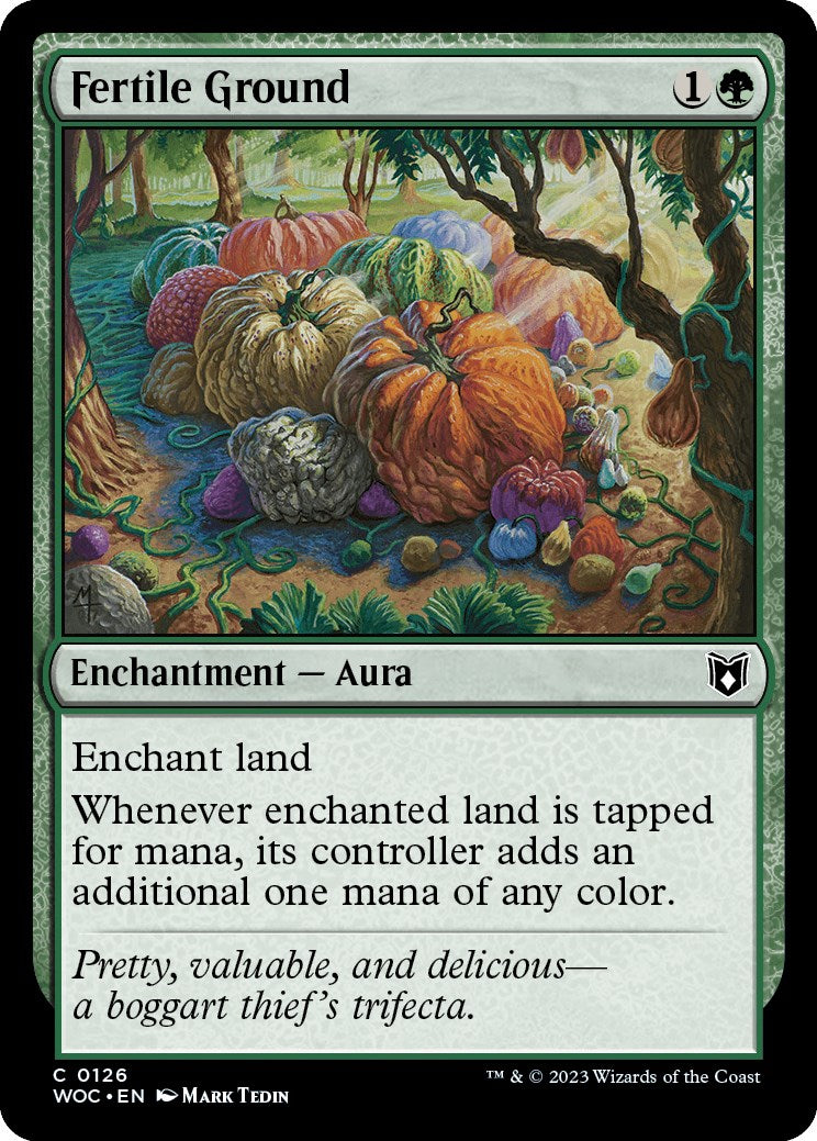 Fertile Ground [Wilds of Eldraine Commander] | Eastridge Sports Cards & Games