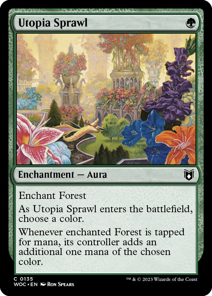 Utopia Sprawl [Wilds of Eldraine Commander] | Eastridge Sports Cards & Games