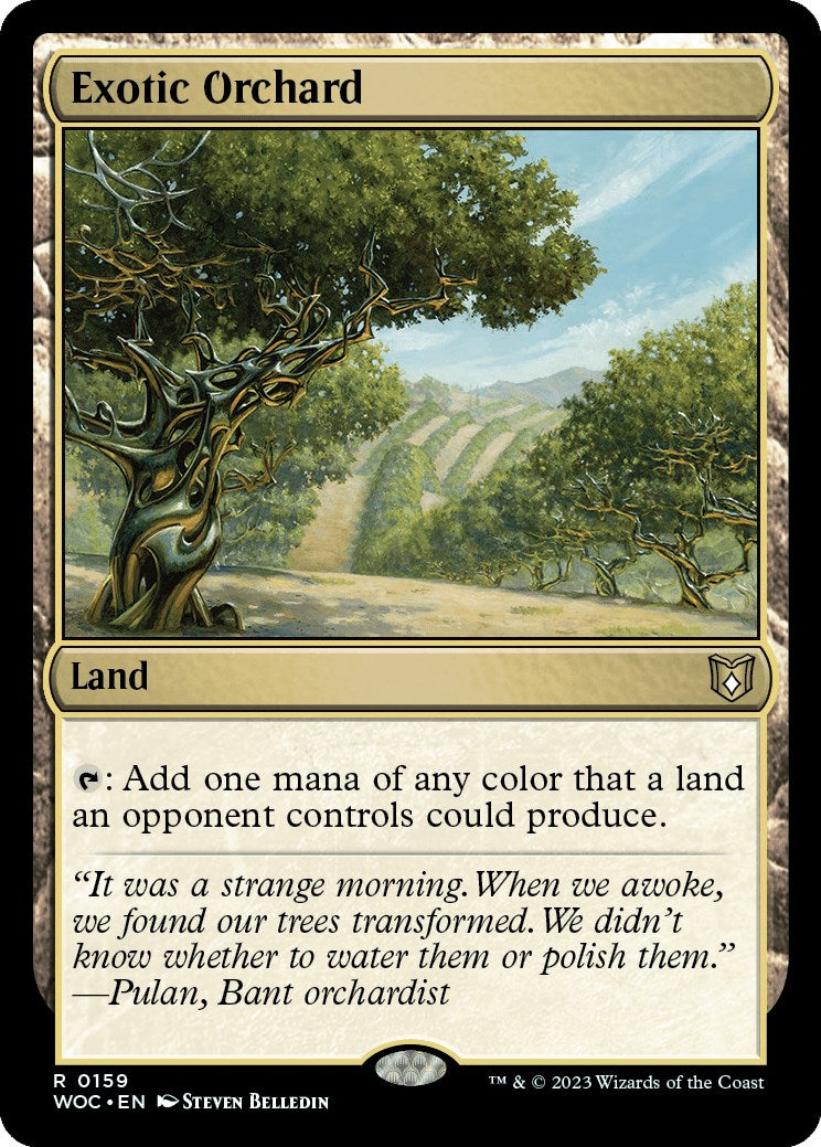 Exotic Orchard [Wilds of Eldraine Commander] | Eastridge Sports Cards & Games