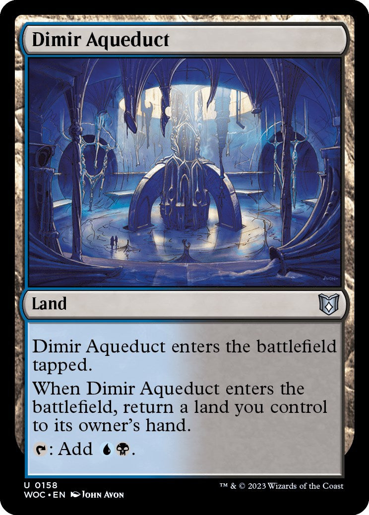 Dimir Aqueduct [Wilds of Eldraine Commander] | Eastridge Sports Cards & Games