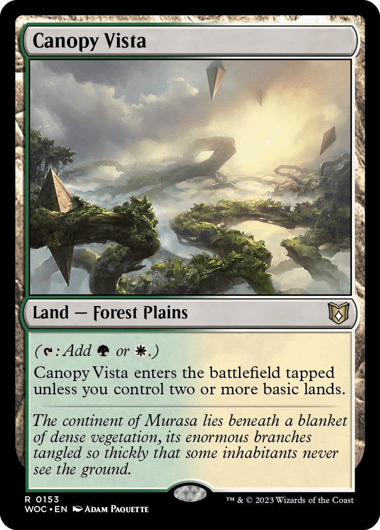 Canopy Vista [Wilds of Eldraine Commander] | Eastridge Sports Cards & Games