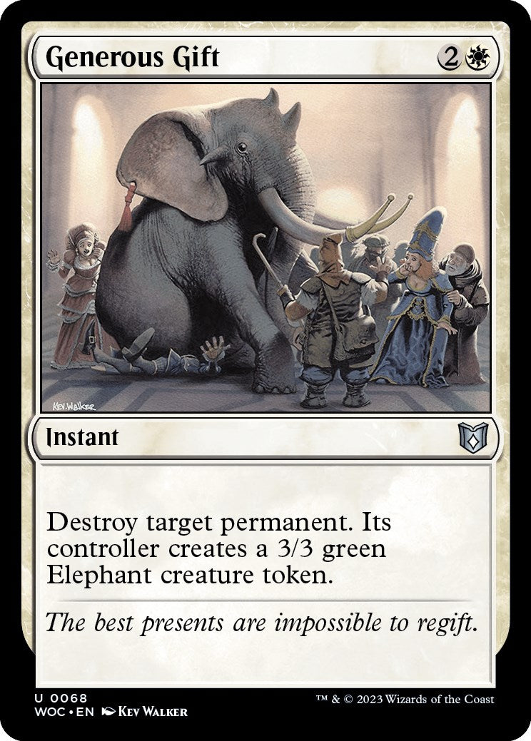 Generous Gift [Wilds of Eldraine Commander] | Eastridge Sports Cards & Games