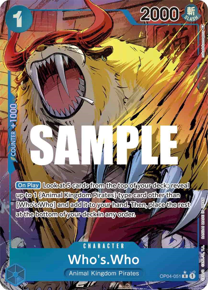 Who's.Who (Alternate Art) [Kingdoms of Intrigue] | Eastridge Sports Cards & Games