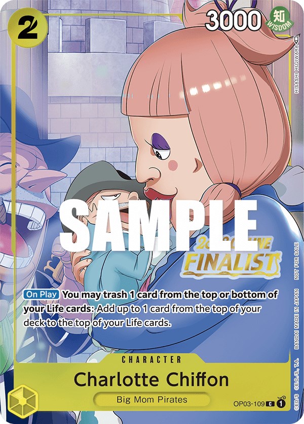 Charlotte Chiffon (Online Regional 2023) [Finalist] [One Piece Promotion Cards] | Eastridge Sports Cards & Games