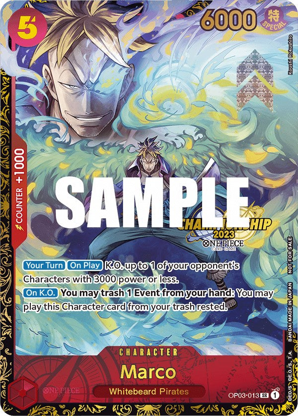 Marco (Championship 2023) [One Piece Promotion Cards] | Eastridge Sports Cards & Games