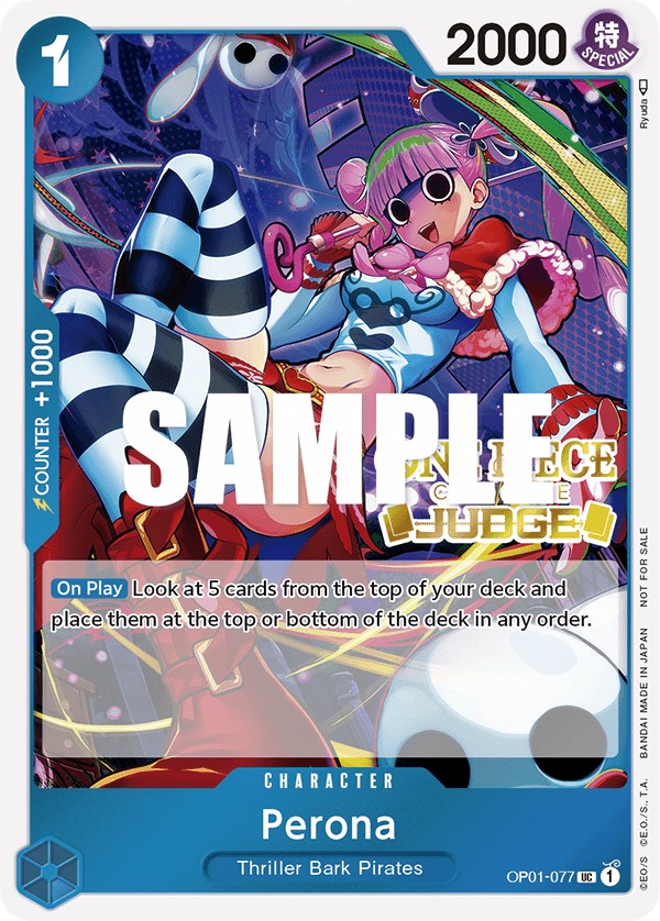 Perona (Judge Pack Vol. 2) [One Piece Promotion Cards] | Eastridge Sports Cards & Games