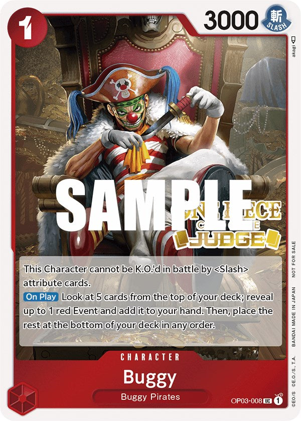 Buggy (Judge Pack Vol. 2) [One Piece Promotion Cards] | Eastridge Sports Cards & Games