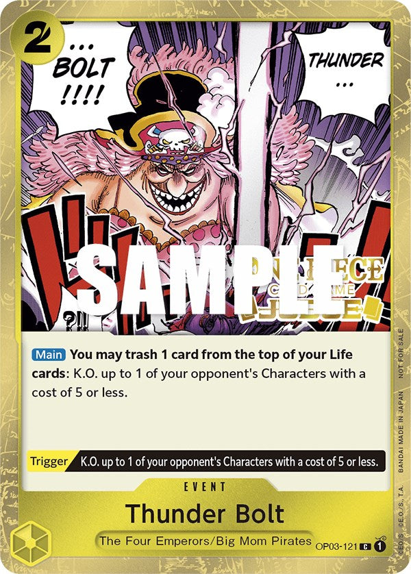 Thunder Bolt (Judge Pack Vol. 2) [One Piece Promotion Cards] | Eastridge Sports Cards & Games