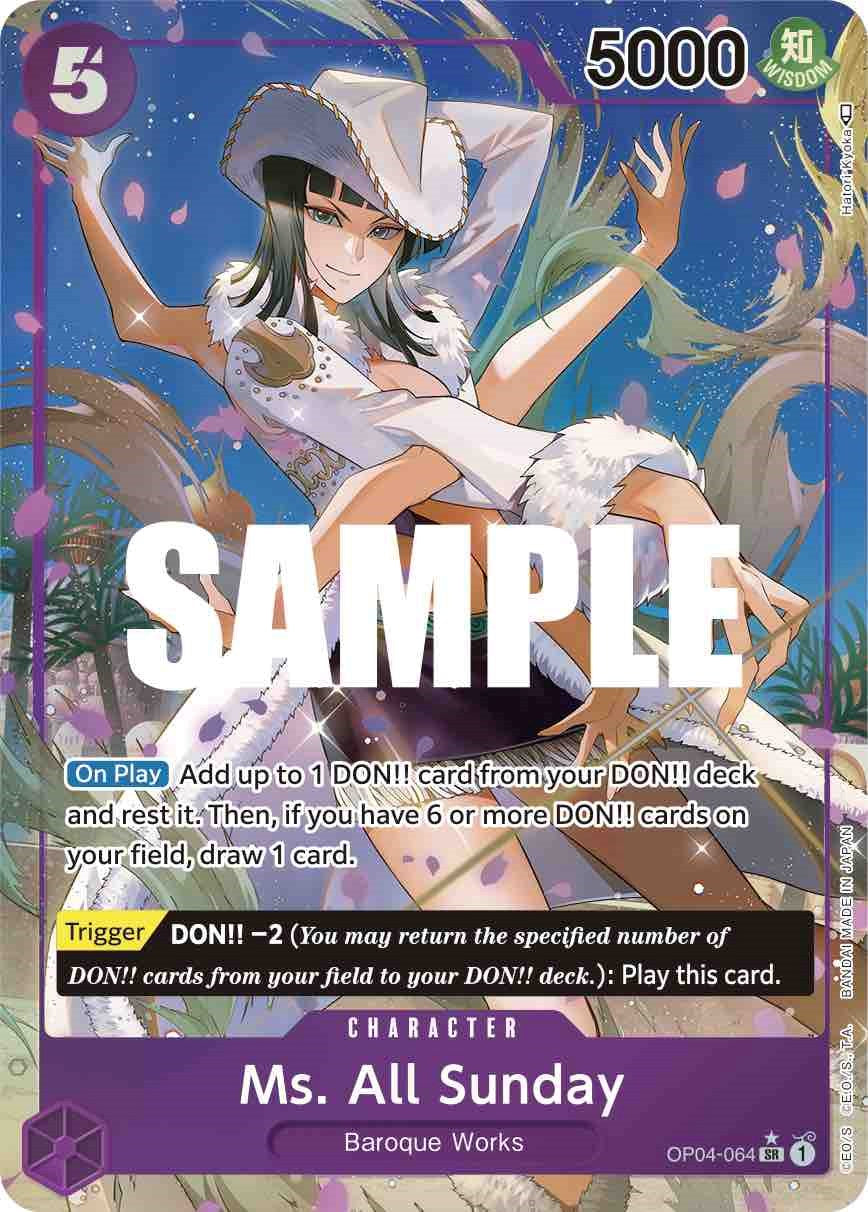 Ms. All Sunday (Alternate Art) [Kingdoms of Intrigue] | Eastridge Sports Cards & Games