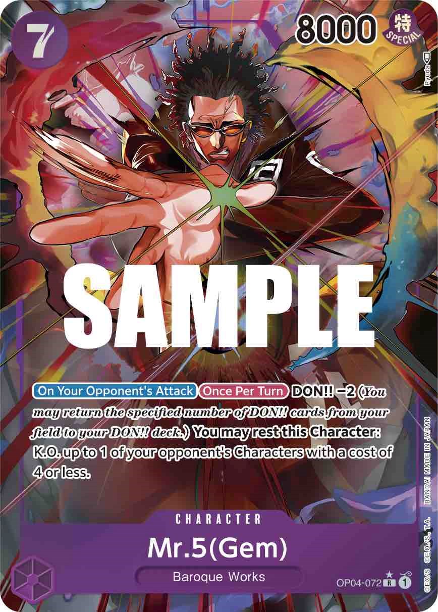 Mr.5(Gem) (Alternate Art) [Kingdoms of Intrigue] | Eastridge Sports Cards & Games