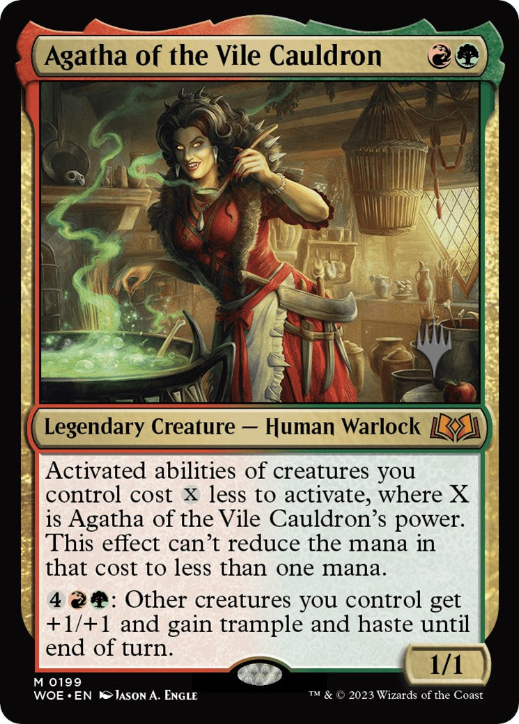 Agatha of the Vile Cauldron (Promo Pack) [Wilds of Eldraine Promos] | Eastridge Sports Cards & Games