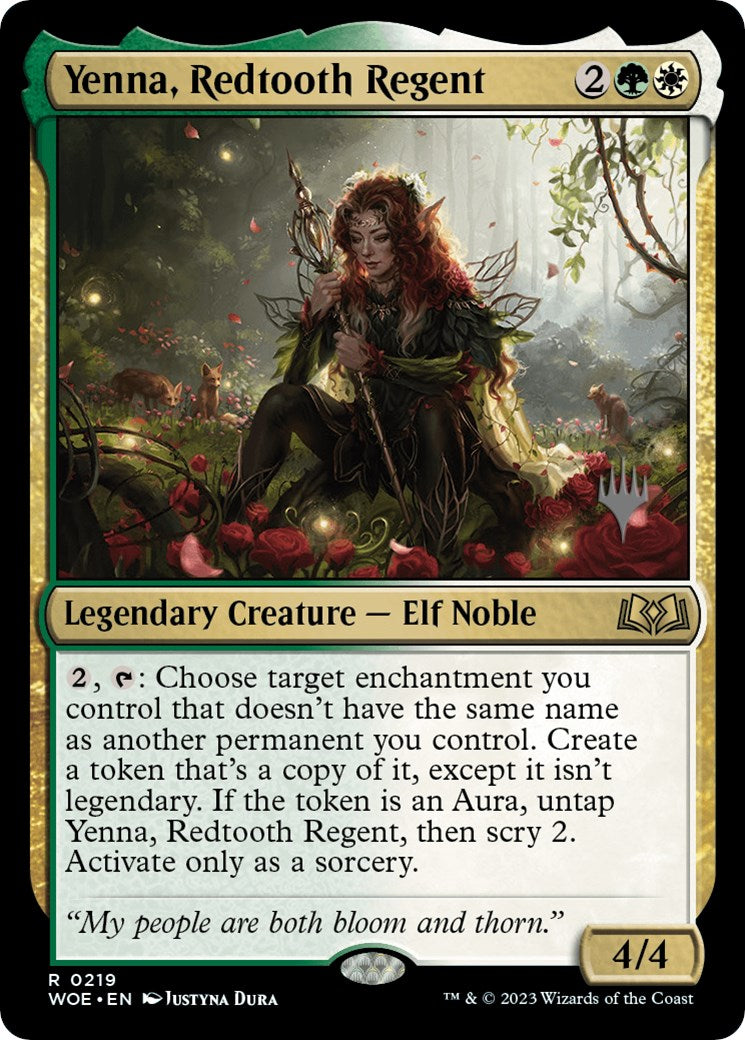 Yenna, Redtooth Regent (Promo Pack) [Wilds of Eldraine Promos] | Eastridge Sports Cards & Games