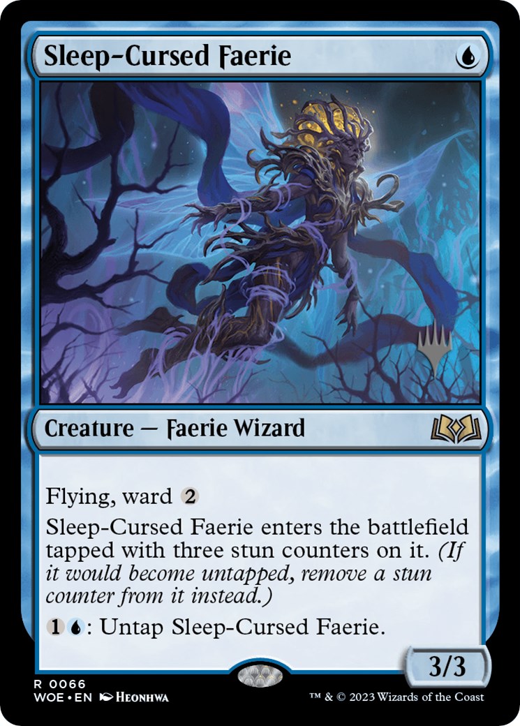 Sleep-Cursed Faerie (Promo Pack) [Wilds of Eldraine Promos] | Eastridge Sports Cards & Games