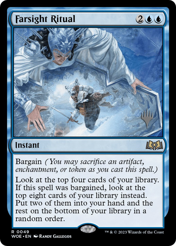 Farsight Ritual (Promo Pack) [Wilds of Eldraine Promos] | Eastridge Sports Cards & Games