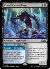 Cruel Somnophage // Can't Wake Up (Promo Pack) [Wilds of Eldraine Promos] | Eastridge Sports Cards & Games