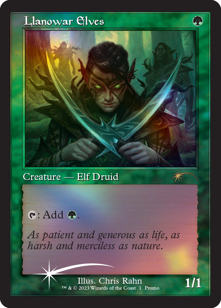 Llanowar Elves (Retro) [Media Promos] | Eastridge Sports Cards & Games