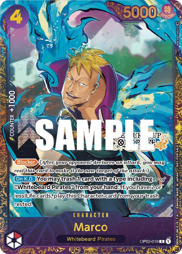 Marco (Treasure Cup) [One Piece Promotion Cards] | Eastridge Sports Cards & Games