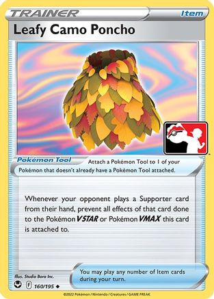 Leafy Camo Poncho (160/195) [Prize Pack Series Three] | Eastridge Sports Cards & Games